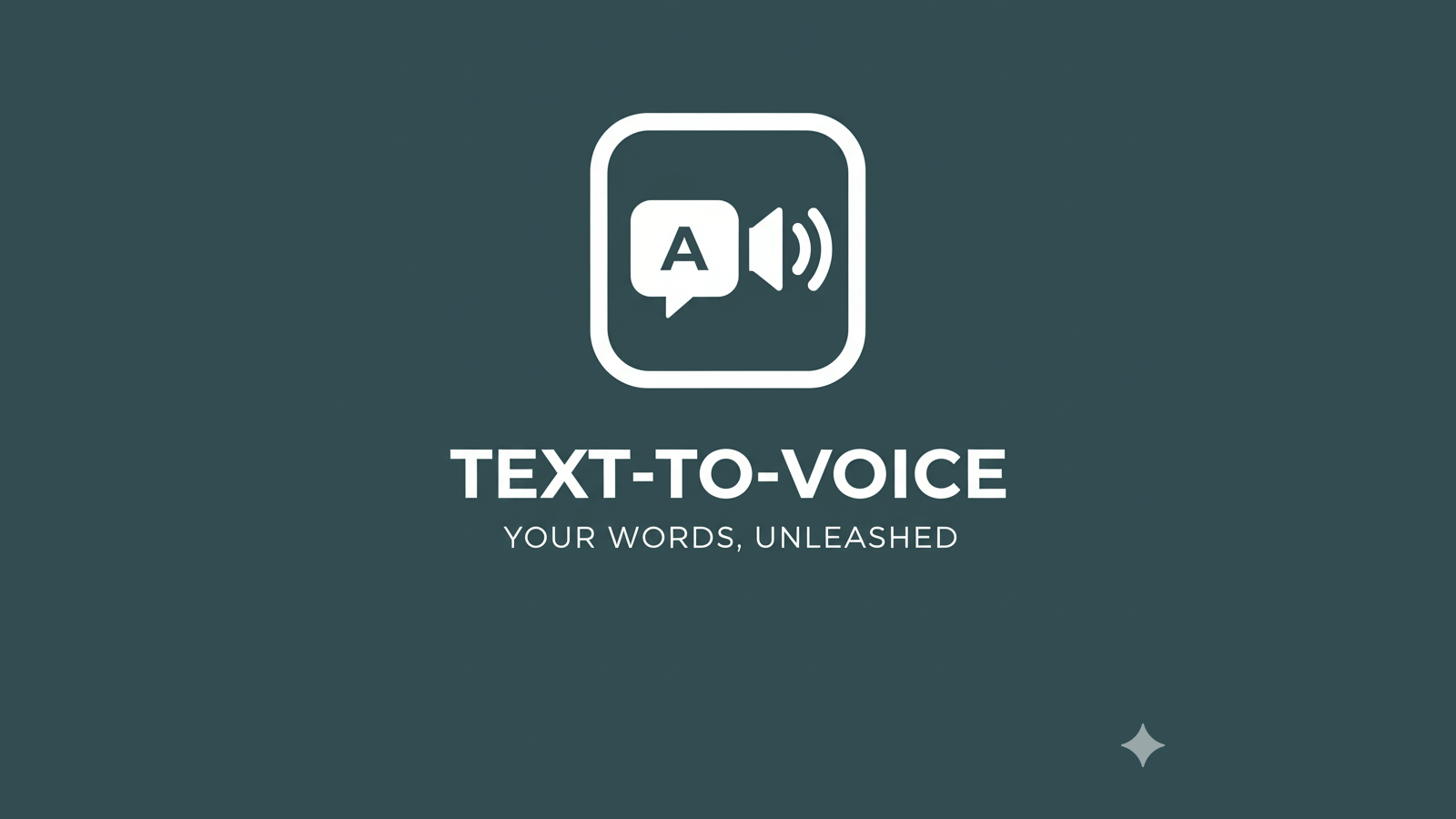 Professional text to speech conversion interface